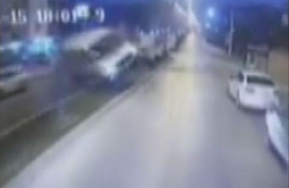 15 kişinin yaralandığı trafik kazası kamerada