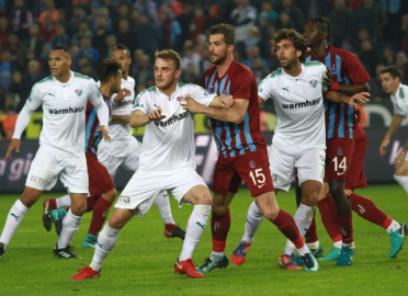 Trabzon'da İlk yarıda gol yok