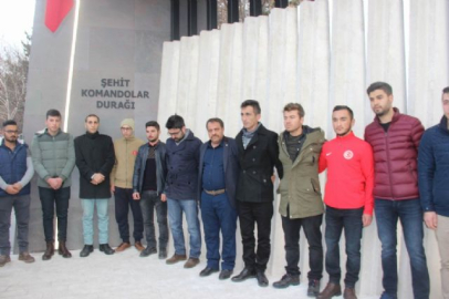 Tam 1 yıl sonra hain saldırının gerçekleştiği yerde buluştular