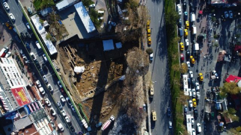 3 bin 500 yıllık mezarlık havadan görüntülendi