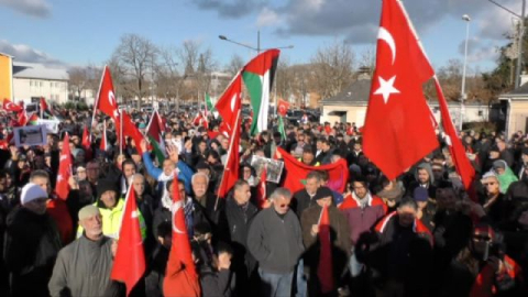 Fransa'da Trump'ın Kudüs kararı protesto edildi