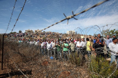 Filistinli öğrenciler Mısır'ın yasağını protesto etti