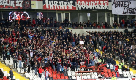 Taraftar desteği Gaziantepspor'a yetmedi