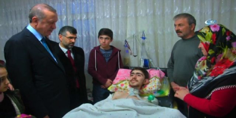 Daha önce ziyaret etmişti: Bugün cenazesine katıldı