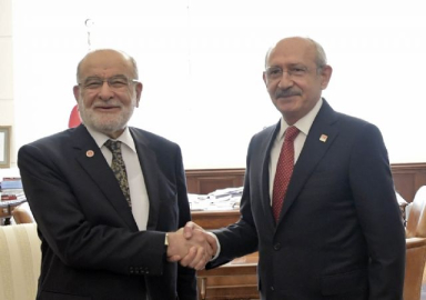 Karamollaoğlu'ndan Kılıçdaroğlu'na ziyaret