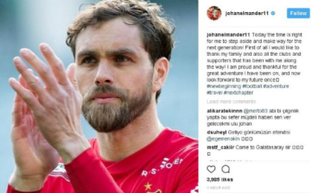 Elmander'den Galatasaray taraftarını heyecanlandıran haber