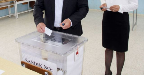 KKTC sandık başında