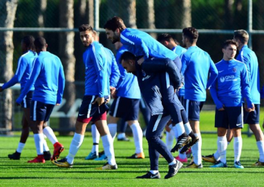 Sosa ve Esteban kampa katıldı