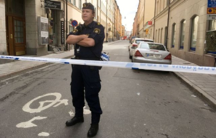 Stockholm'de patlama !