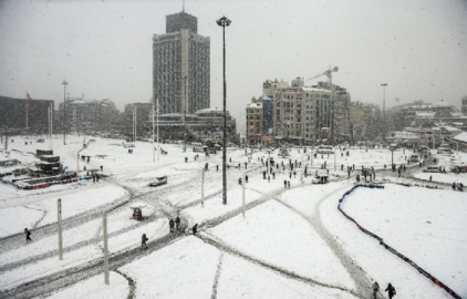 Tam 1 yıl önce İstanbul bembeyazdı