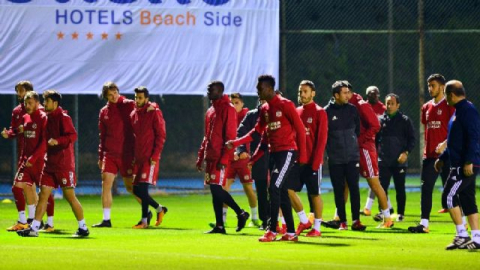 Sivasspor hazırlıklarını sürdürdü