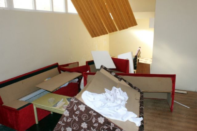 Kapatılan FETÖ okulunda gizli oda bulundu