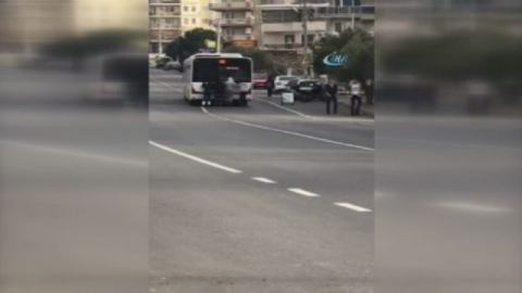 Patenli çocukların tehlikeli yolculuğu kamerada