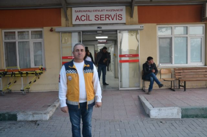 Hiç 'of' demedi: Hastayı sırtında 500 metre taşıdı