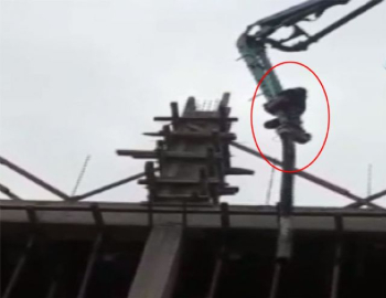 İnşaat işçisi ölüme böyle meydan okudu