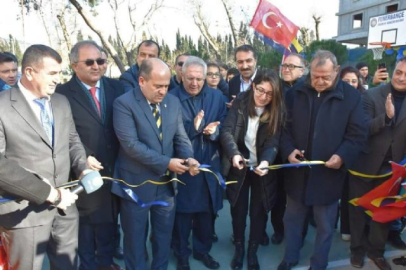 Aziz Yıldırım, Edremit'te pota açtı
