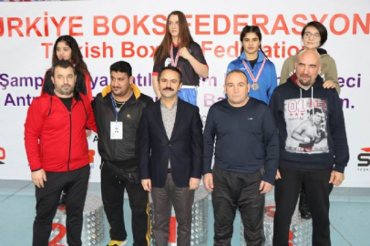 Kadınlar Türkiye Boks Şampiyonası sona erdi