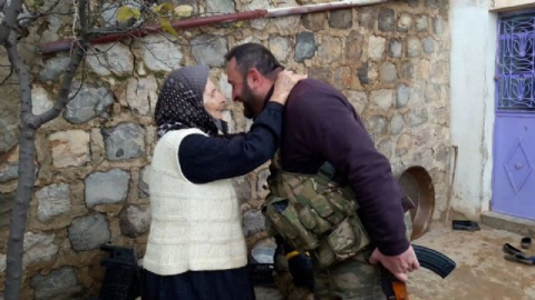 Terörden temizlenen köylere yardım yapılıyor