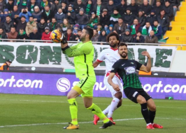 Manisa'da gollü beraberlik