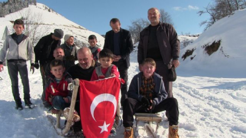 Kar Festivalinde renkli görüntüler