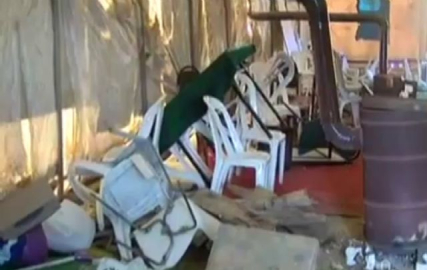 Ormanda kurulan kumar çadırına baskın