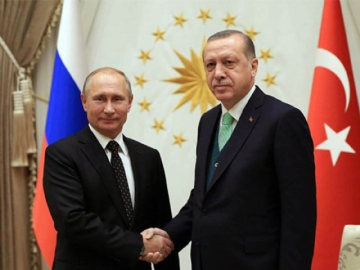 Erdoğan, Putin ile görüştü