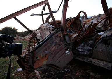 Afrin'de intihar saldırısı girişimi tank atışıyla engellendi