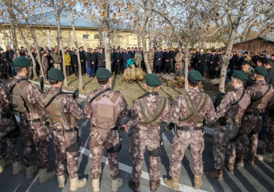 PÖH'ler dualarla Afrin'e uğurlandı