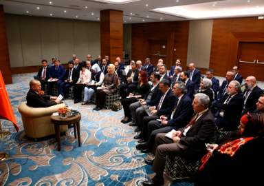 Cumhurbaşkanı Erdoğan: Çekya teröre destek veren bir ülke konumuna düşmüştür