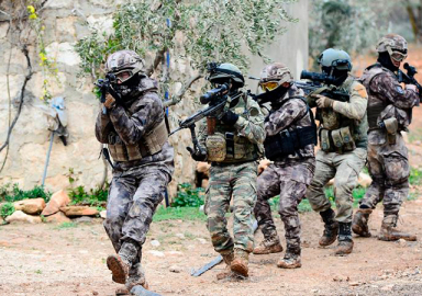 JÖH ve PÖH'ler Afrin görevinde