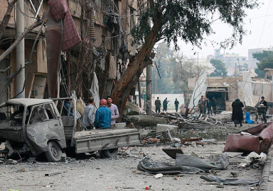 BM'nin yardım konvoyları Doğu Guta'da