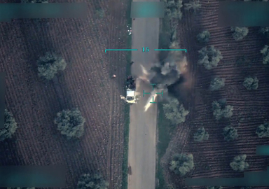 Afrin'de teröristlerin sivilleri katlettiği tuzaklama anları görüntülendi