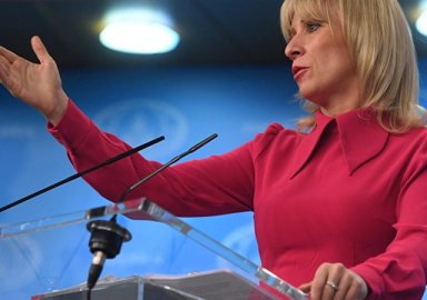 Zaharova: May'in açıklamalarına en yakın zamanda yanıt vereceğiz