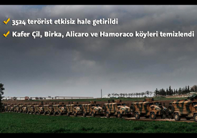 Afrin'de 4 köy daha teröristlerden arındırıldı