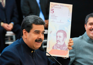 Venezuela paradan 3 sıfır atıyor