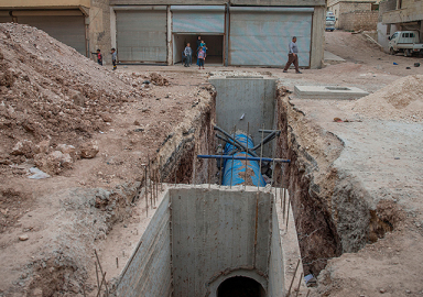 Afrin'de teröristlerin beton fabrikası bulundu