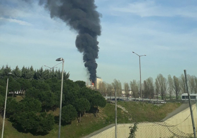 Gaziosmanpaşa Taksim Eğitim ve Araştırma Hastanesi'nde yangın