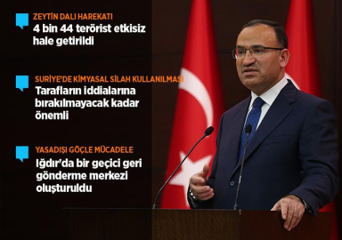 Bozdağ: Duma'daki saldırı uzmanlar tarafından süratle incelenmelidir