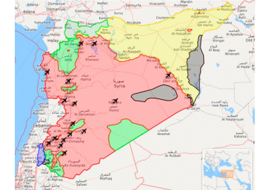 Suriye'ye karşı büyük batı koalisyonu