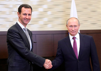 Esad'ın morali yerinde