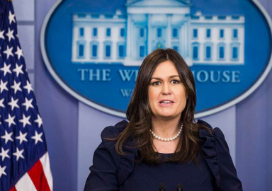 Beyaz Saray Sözcüsü Sanders: Başkan Amerikan güçlerinin eve dönmelerini istediği konusunda net