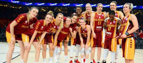 Galatasaray Kadın Basketbol Takımı FIBA Avrupa Kupası şampiyonu oldu