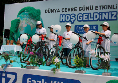 Dünya Çevre Günü’nde çevreci öğrenciler ödüllendirildi