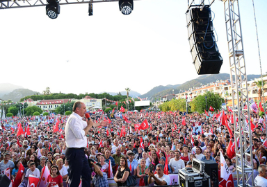 Muharrem İnce Ordu mitinginde: Ben gelecek diyorum o kıraathane