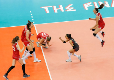 A Milli Kadın Voleybol Takımı finalde