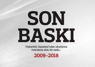 Habertürk gazetesi böyle veda etti