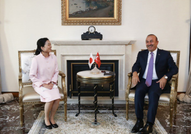 Japonya Prensesi Akiko Mikasa'dan ay-yıldızlı oje