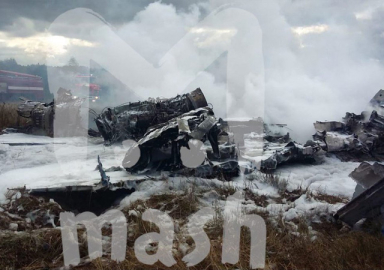 Sıcak gelişme! Moskova'da savaş uçağı düştü