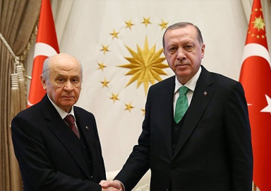 Erdoğan ve Bahçeli görüştü!