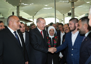 Dünyaca ünlü isim Havalimanı açılışında